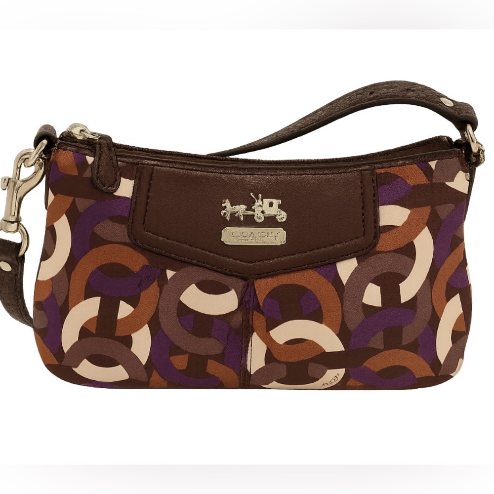 Coach Madison Chainlink Top Handle Pouch